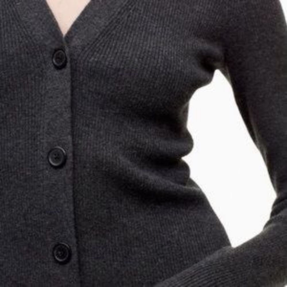 Wilfred Charcoal Button-Down Midi Dress - Picture 3 of 9